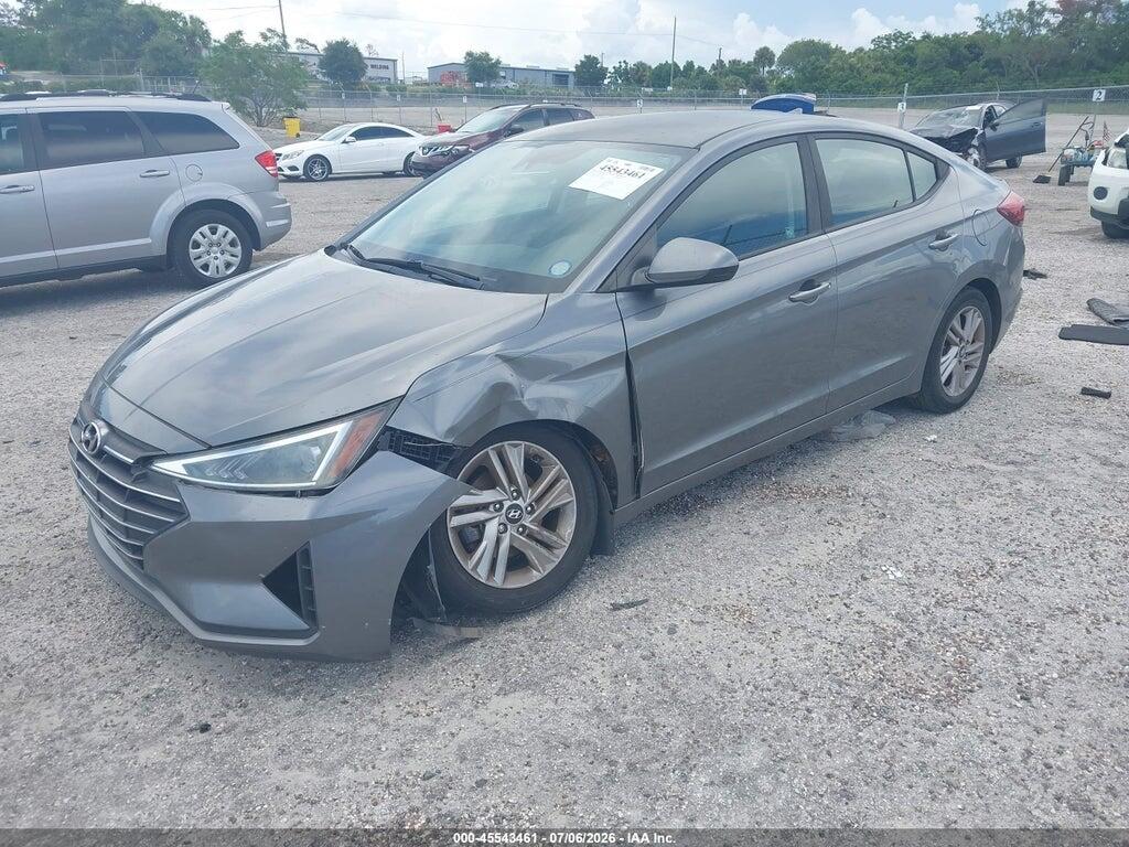 5NPD84LF4KH465372 2019 HYUNDAI ELANTRA photo no. 2