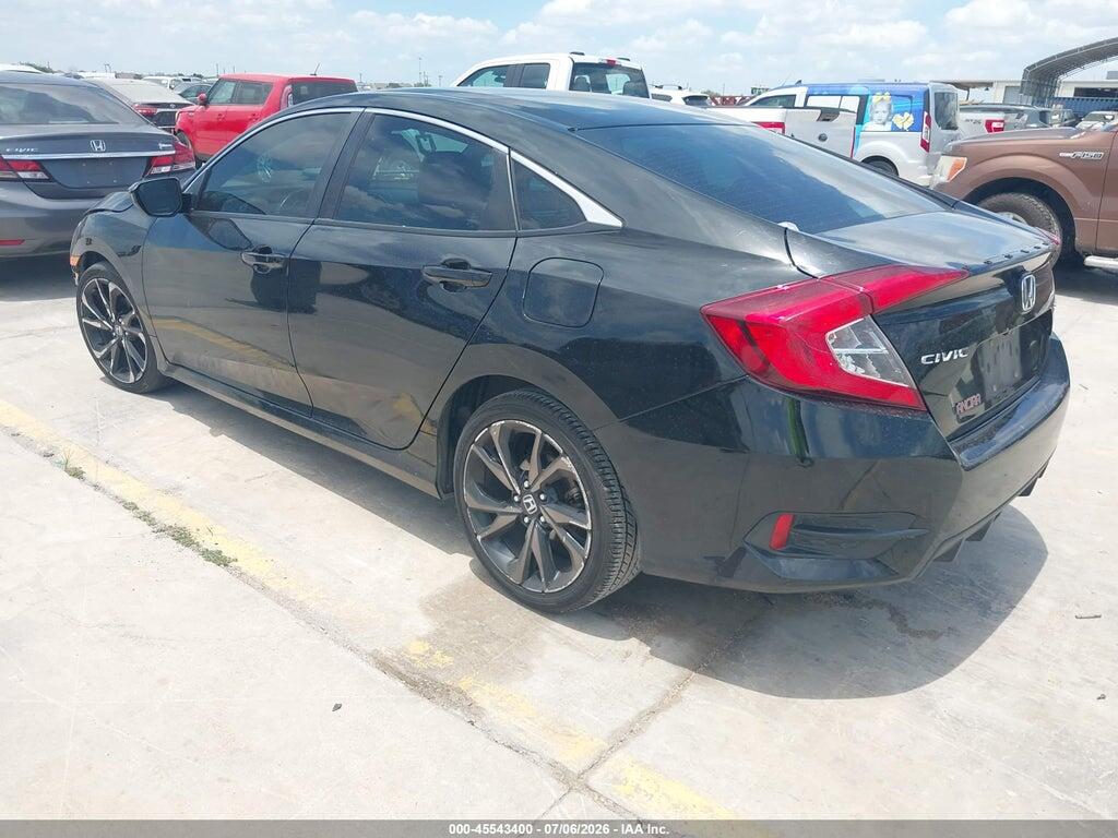 19XFC2F85KE009328 2019 HONDA CIVIC photo no. 3