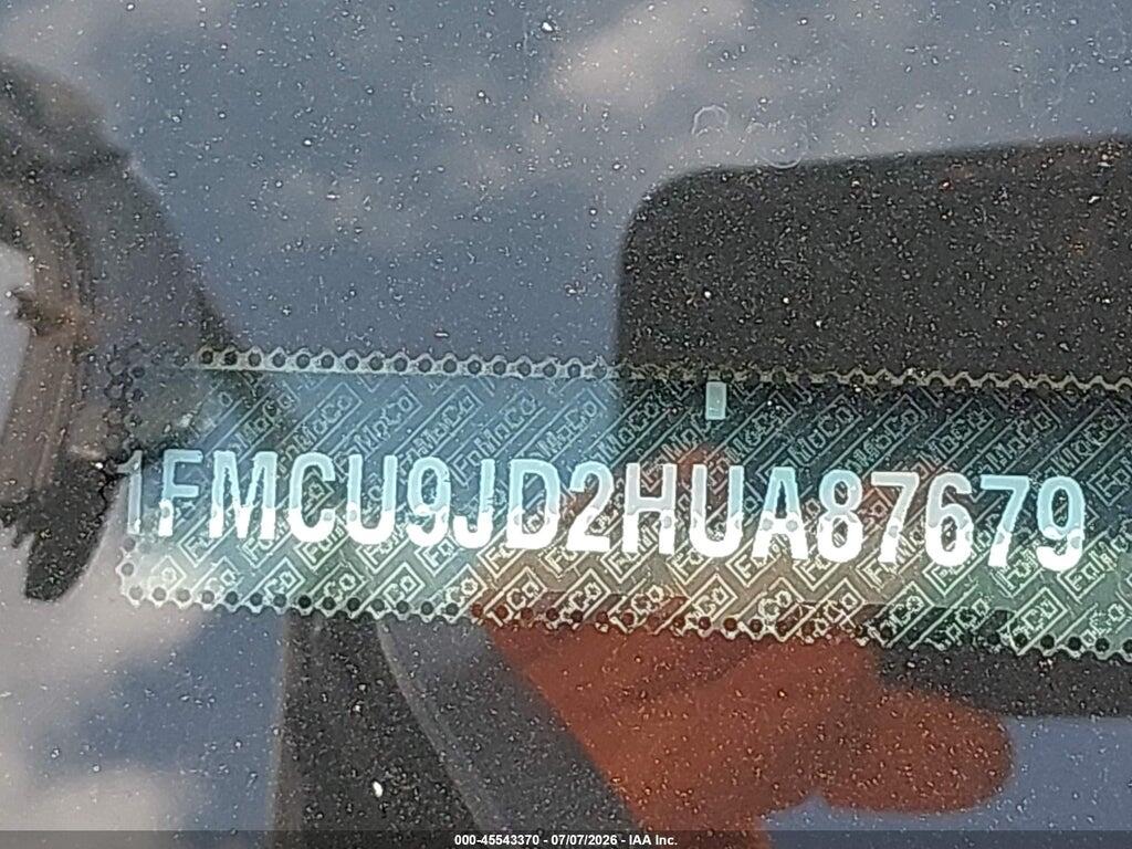 1FMCU9JD2HUA87679 2017 FORD ESCAPE photo no. 9