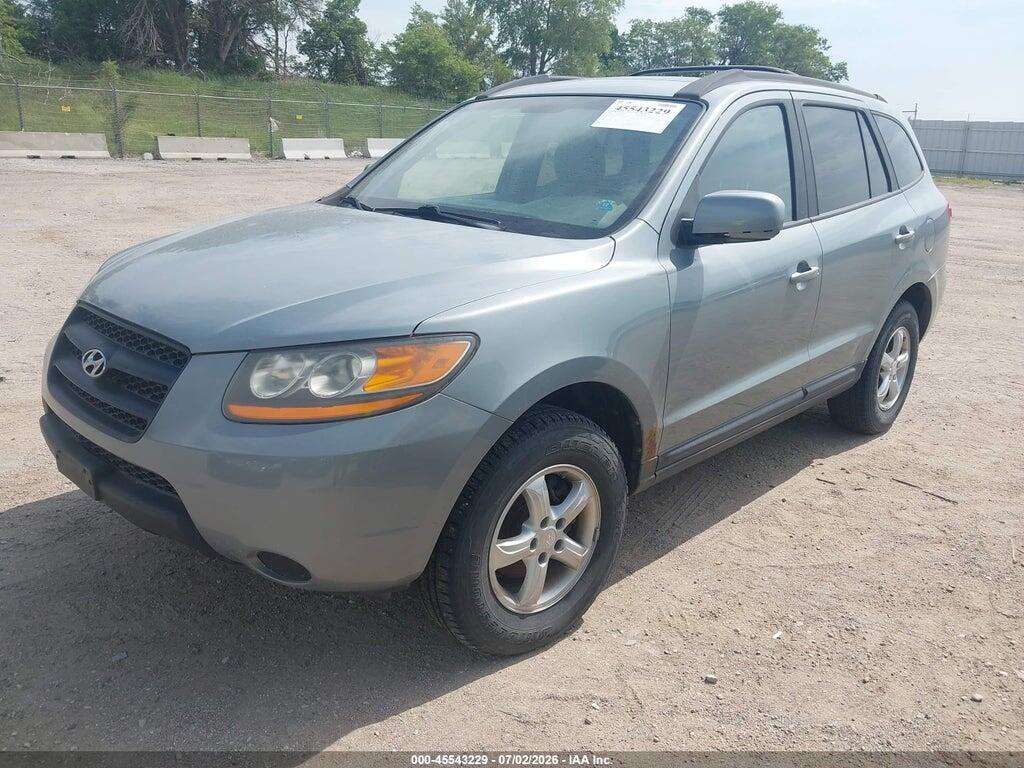 5NMSG73D08H206829 2008 HYUNDAI SANTA FE photo no. 2