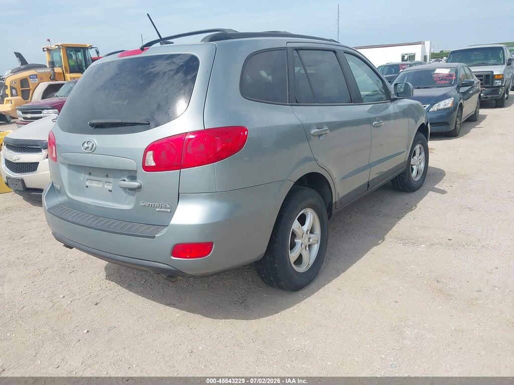5NMSG73D08H206829 2008 HYUNDAI SANTA FE photo no. 4