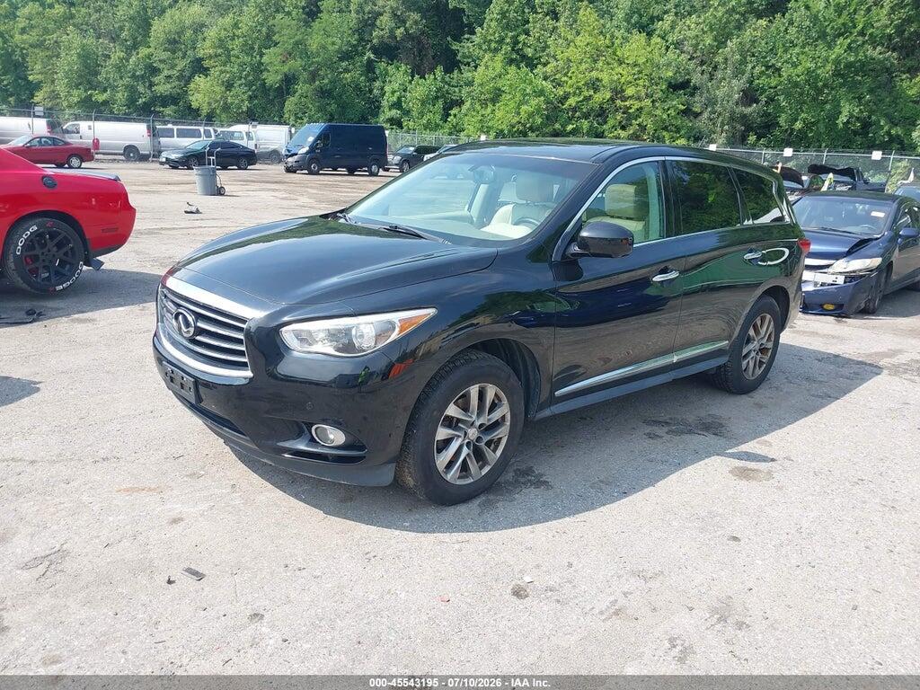 5N1AL0MM7DC314124 2013 INFINITI JX35 photo no. 2