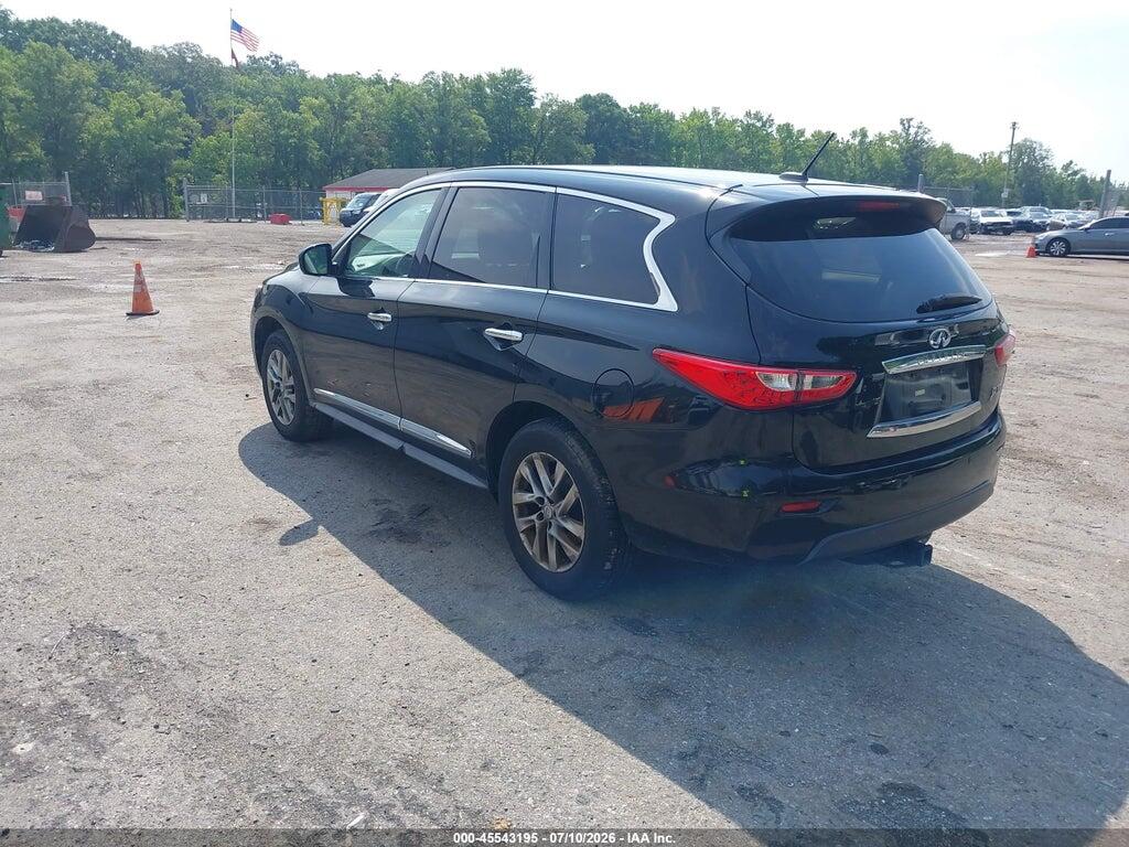 5N1AL0MM7DC314124 2013 INFINITI JX35 photo no. 3