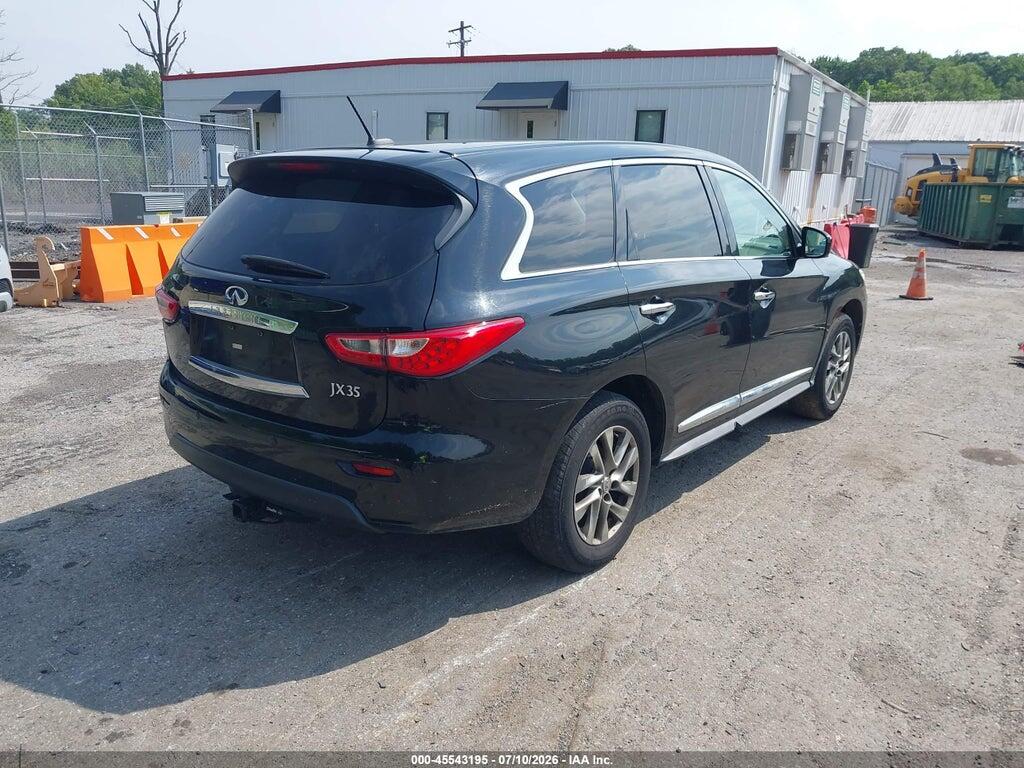 5N1AL0MM7DC314124 2013 INFINITI JX35 photo no. 4