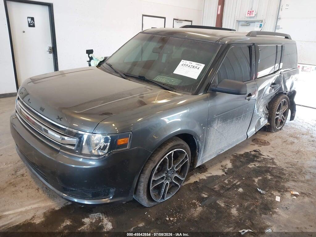 2FMGK5B88KBA37318 2019 FORD FLEX photo no. 2