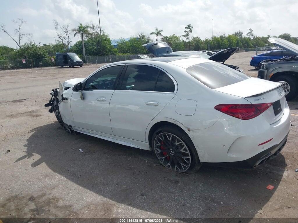 W1KAF8AB3SR246174 2025 MERCEDES-BENZ AMG C 63 photo no. 3