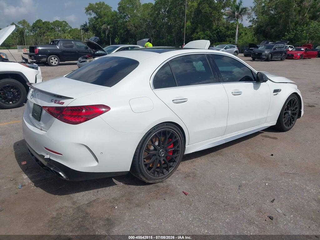 W1KAF8AB3SR246174 2025 MERCEDES-BENZ AMG C 63 photo no. 4