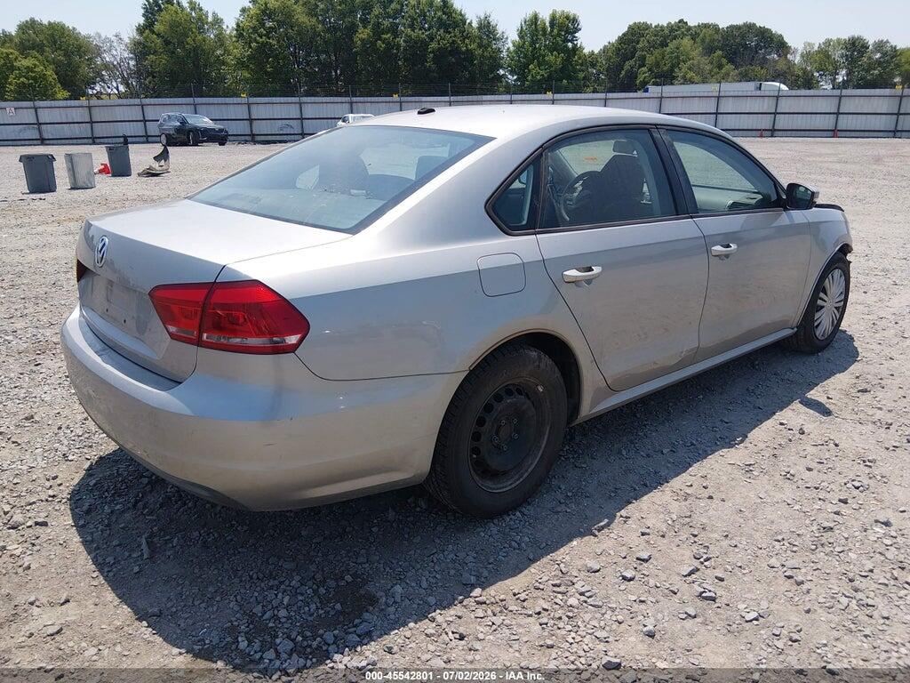 1VWAH7A32EC007341 2014 VOLKSWAGEN PASSAT photo no. 4