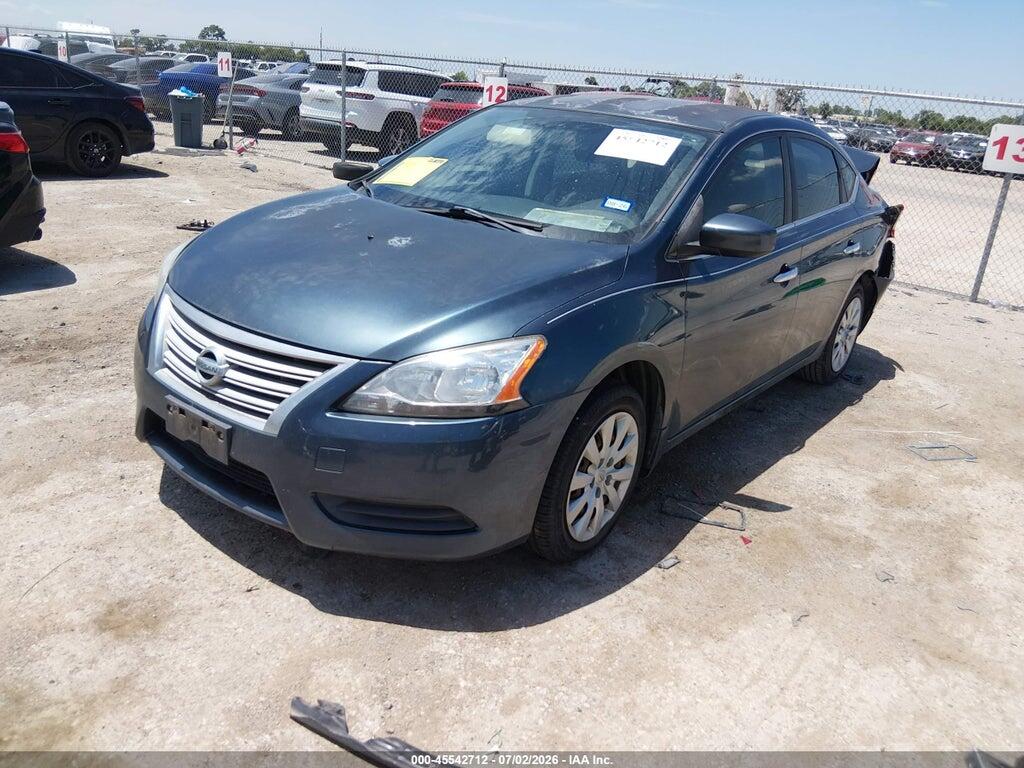 3N1AB7AP2FY271789 2015 NISSAN SENTRA photo no. 2