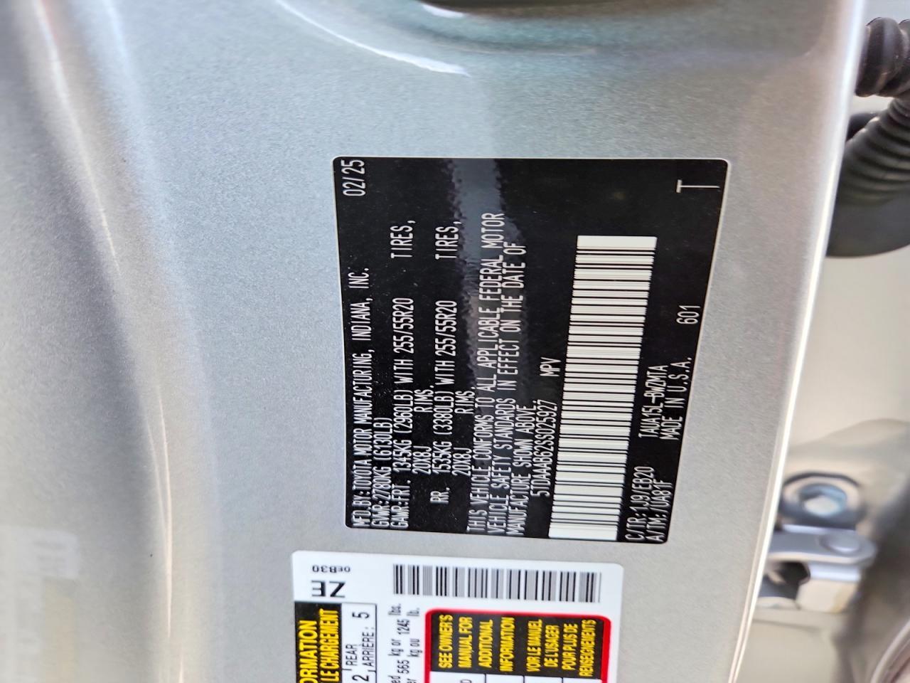 2025 LEXUS TX 350 BASE — Фото 12 из 12
