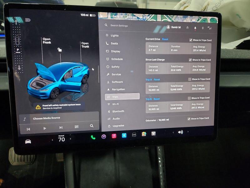 2025 TESLA MODEL 3 — Фото 9 из 13