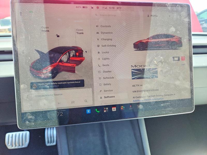 2025 TESLA MODEL 3 — Фото 9 из 12