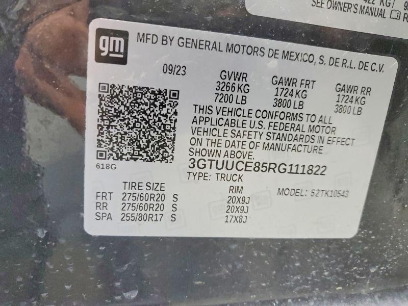 2024 GMC SIERRA K1500 ELEVATION — Фото 13 из 13