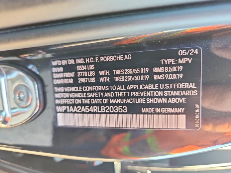 2024 PORSCHE MACAN BASE/T — Фото 13 из 13