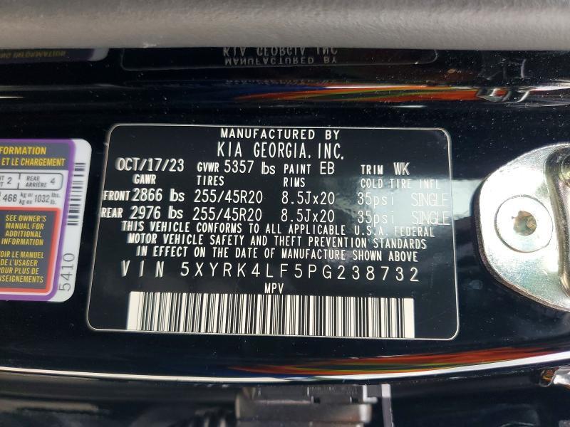 2023 KIA SORENTO SX — Фото 14 из 14