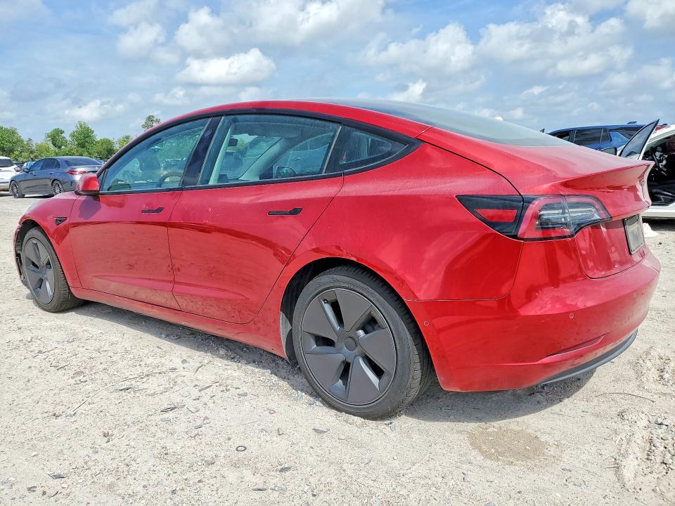 5YJ3E1EA7MF843349 2021 TESLA MODEL 3 photo no. 2