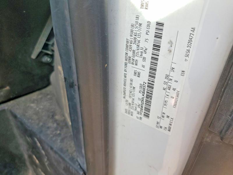 1FDBW5Z80LKB80372 2020 FORD TRANSIT photo no. 12