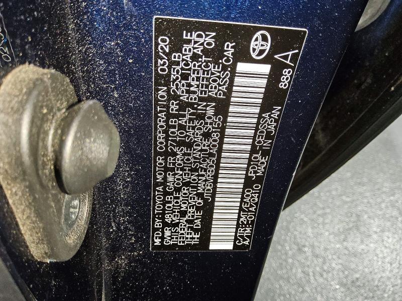 2020 TOYOTA MIRAI BASE — Фото 13 из 13