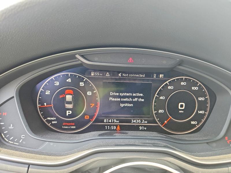 2019 AUDI A4 PREMIUM PLUS — Фото 9 из 12