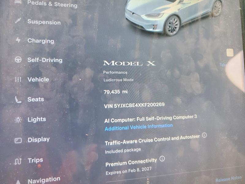 2019 TESLA MODEL X — Фото 9 из 13