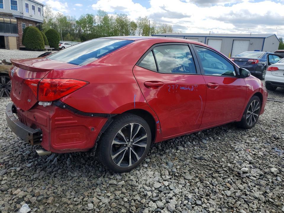 2019 TOYOTA COROLLA SE — Фото 3 из 12