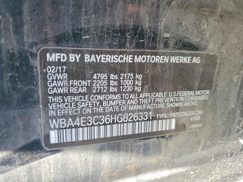 WBA4E3C36HG826331 2017 BMW 440I photo no. 12