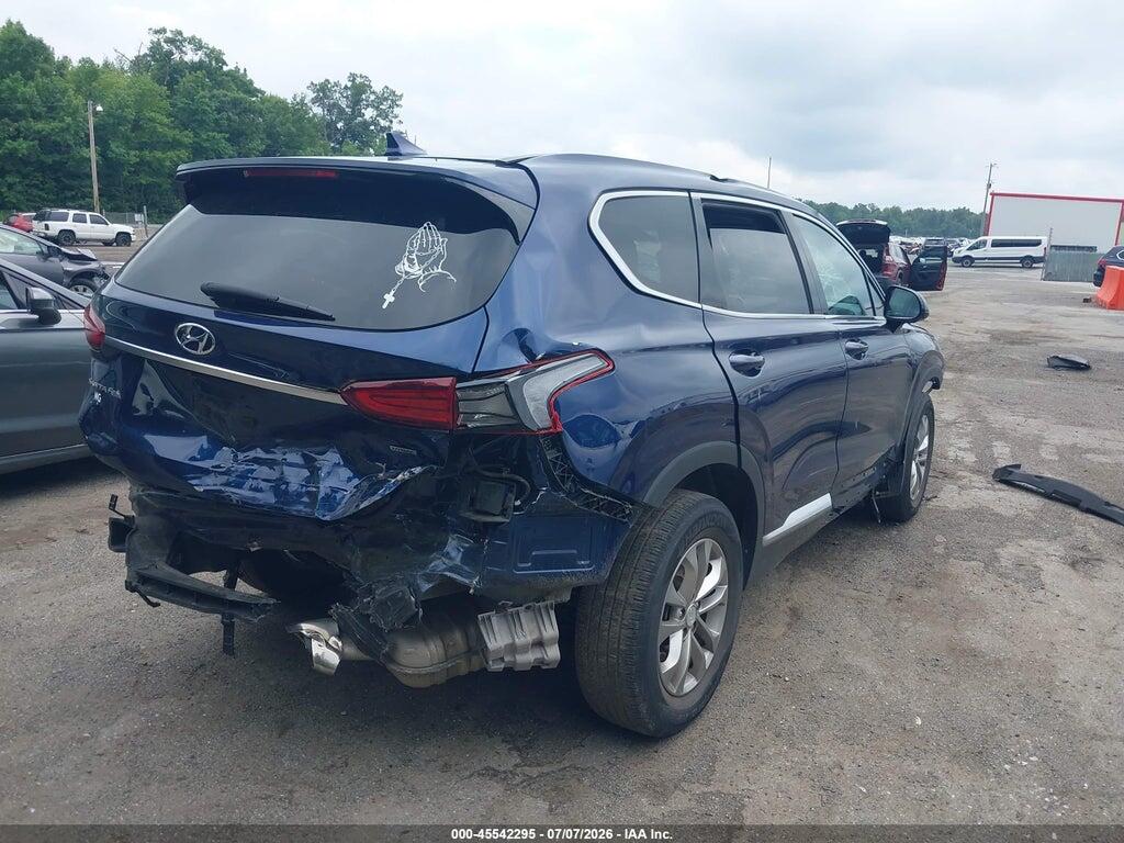 5NMS3CAD2LH236124 2020 HYUNDAI SANTA FE photo no. 4