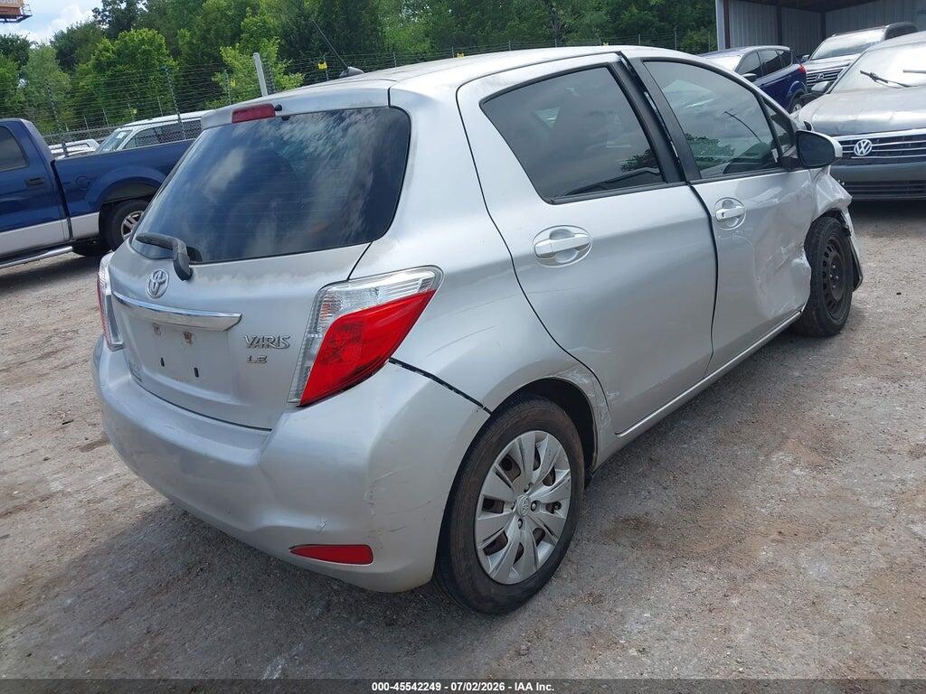 JTDKTUD38CD502795 2012 TOYOTA YARIS photo no. 4
