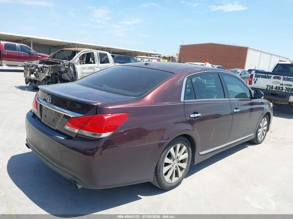 4T1BK3DB7BU435184 2011 TOYOTA AVALON photo no. 4