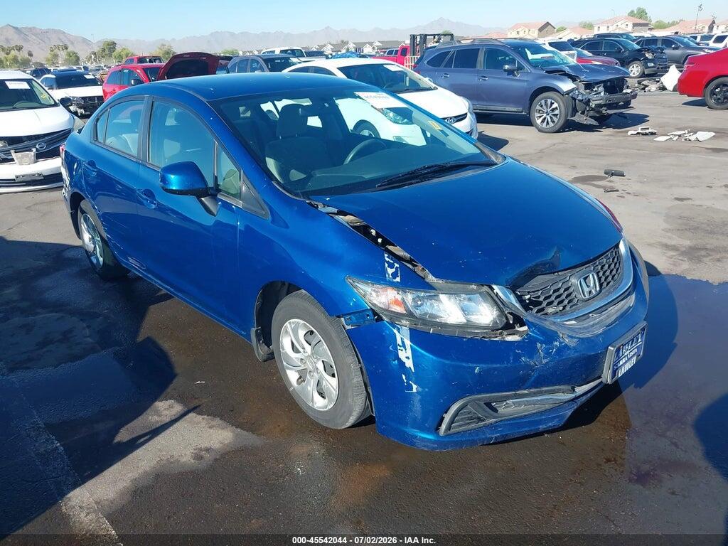 2HGFB2F5XDH602619 2013 HONDA CIVIC photo no. 1