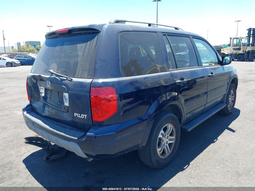 2HKYF18494H514484 2004 HONDA PILOT photo no. 4