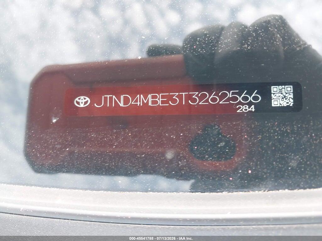 JTND4MBE3T3262566 2026 TOYOTA COROLLA photo no. 9