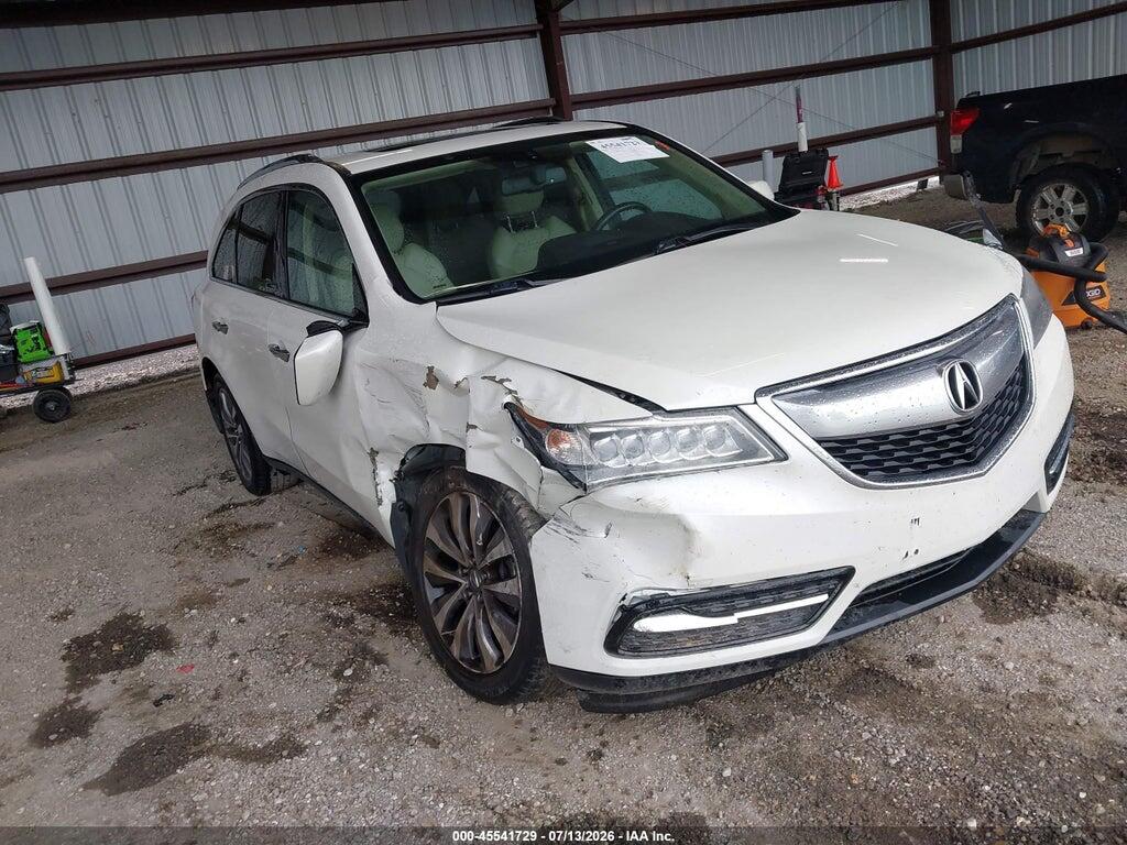 5FRYD3H66EB017880 2014 ACURA MDX photo no. 1
