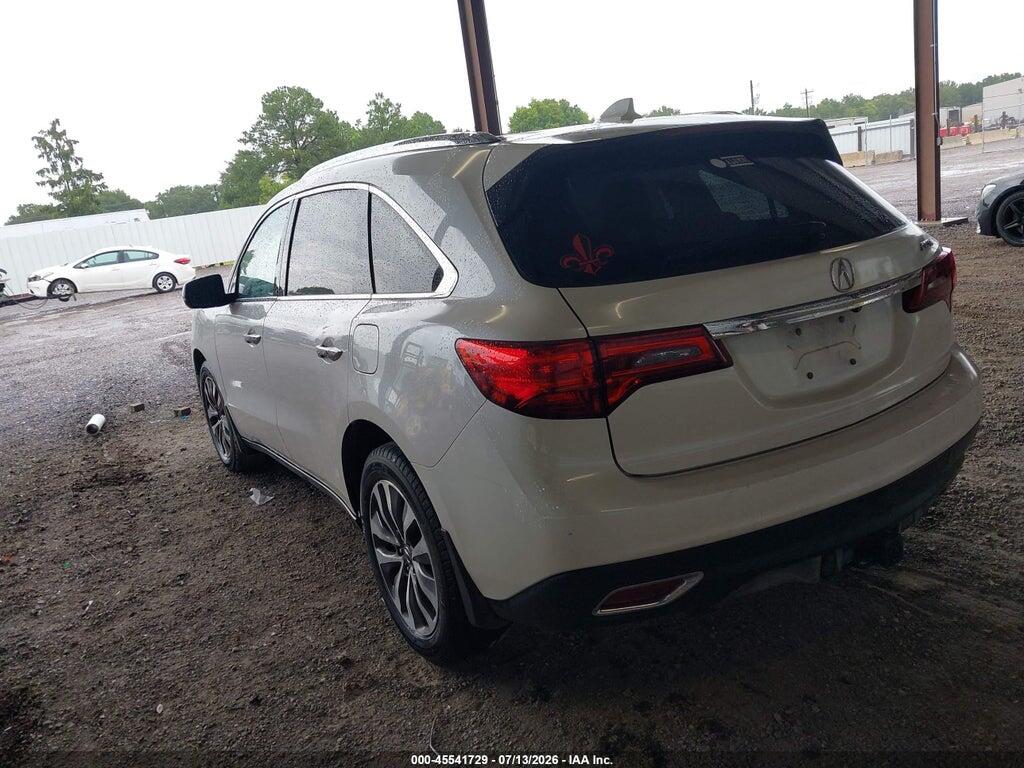5FRYD3H66EB017880 2014 ACURA MDX photo no. 3