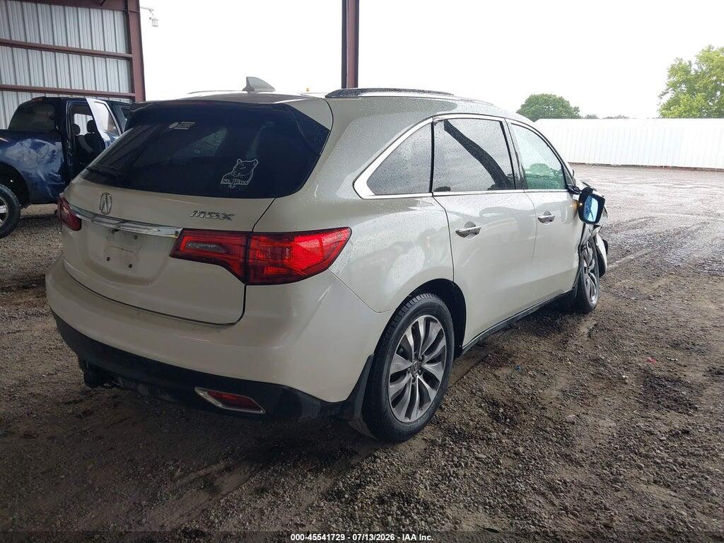 5FRYD3H66EB017880 2014 ACURA MDX photo no. 4