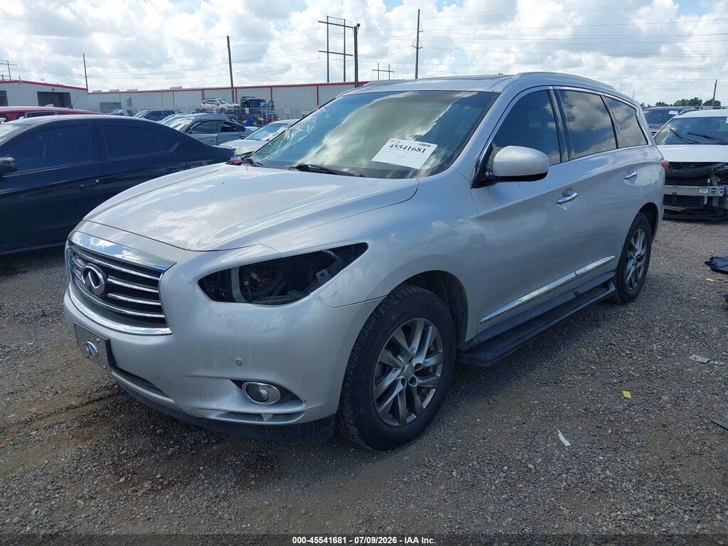 5N1AL0MN6DC344367 2013 INFINITI JX35 photo no. 2