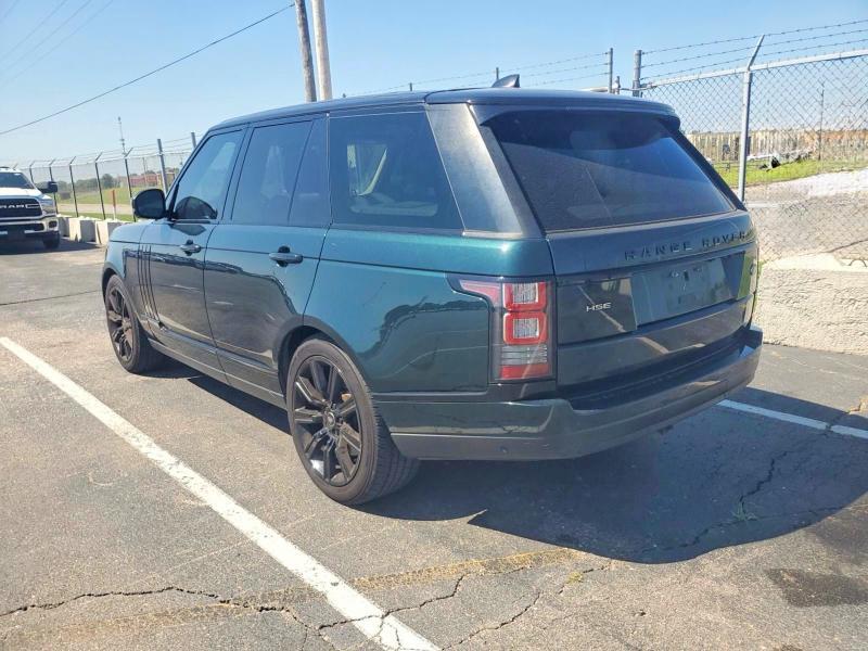 2017 LAND ROVER RANGE ROVER HSE — Фото 3 из 14