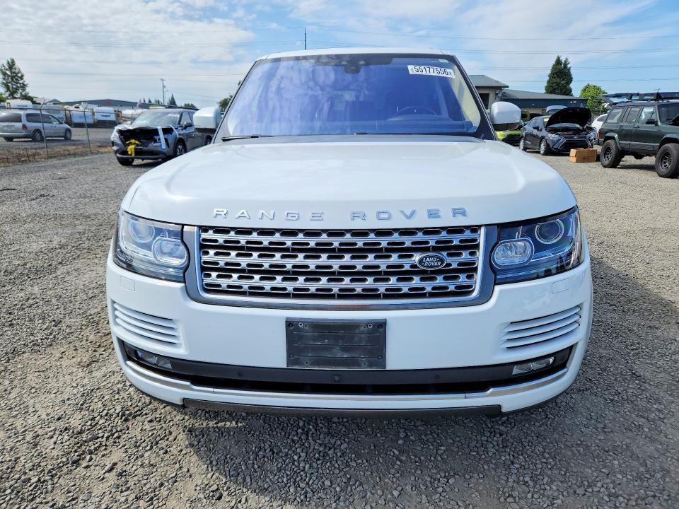 2017 LAND ROVER RANGE ROVER SUPERCHARGED — Фото 5 из 13