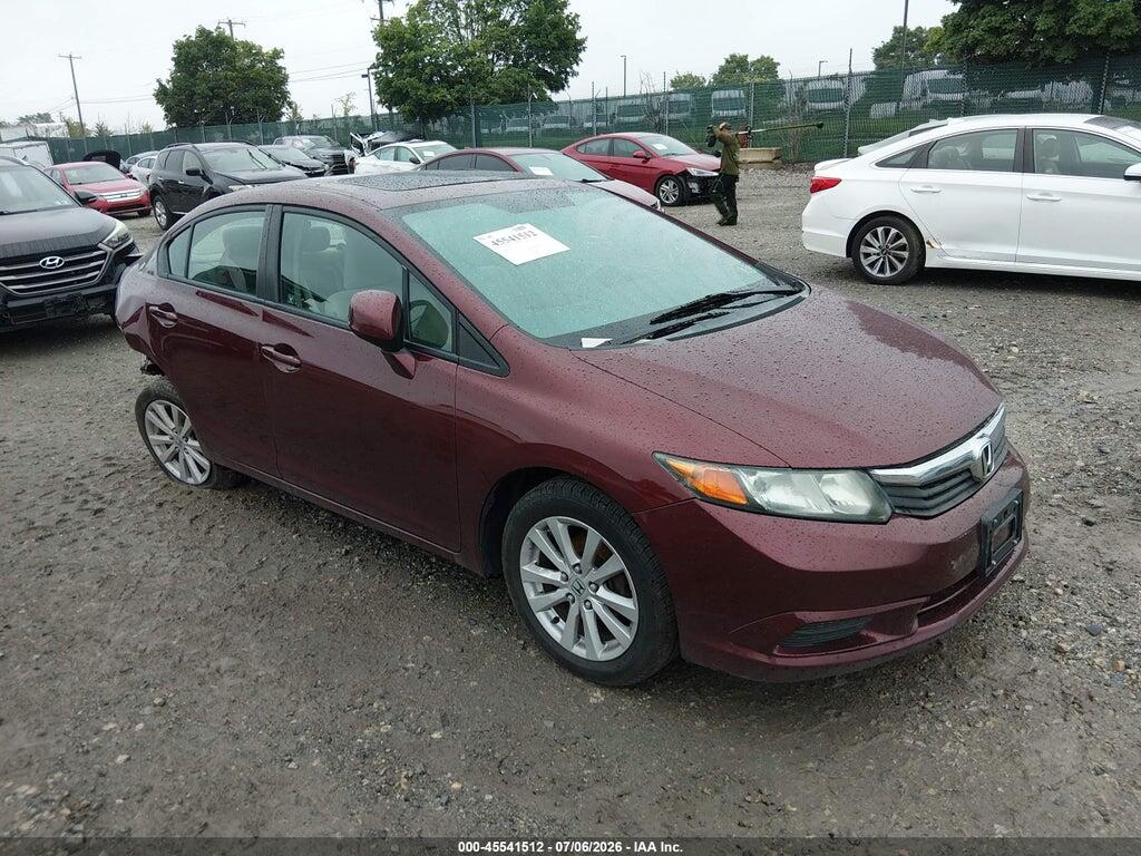 2HGFB2F88CH600912 2012 HONDA CIVIC photo no. 1
