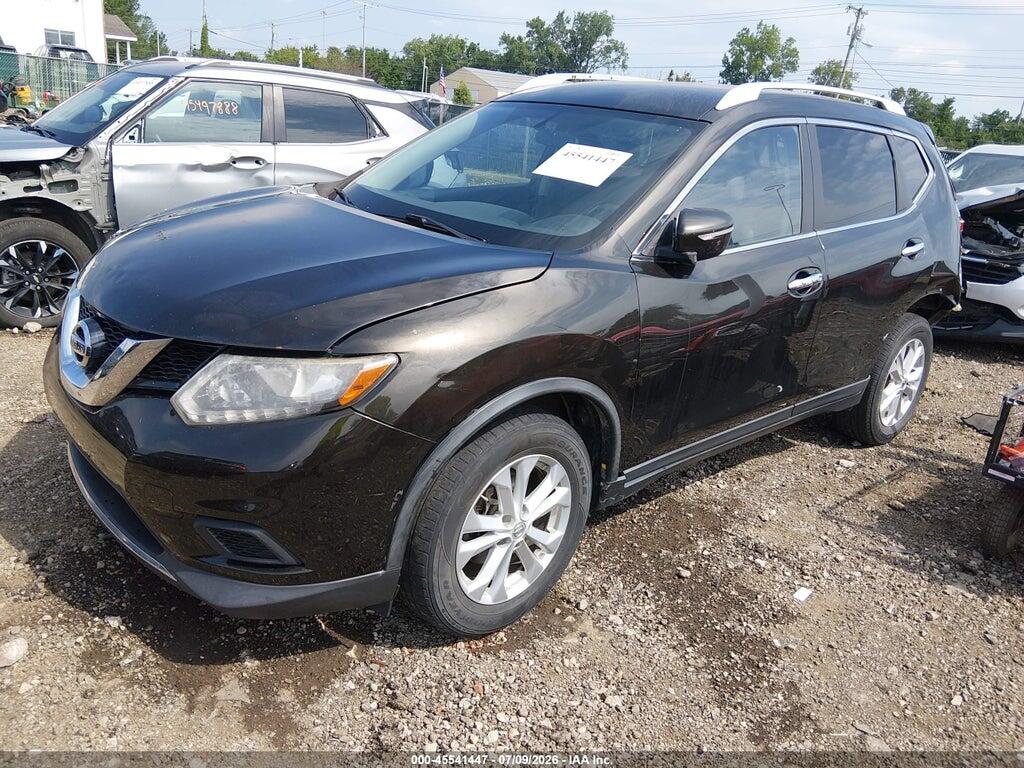 KNMAT2MV6FP537257 2015 NISSAN ROGUE photo no. 2