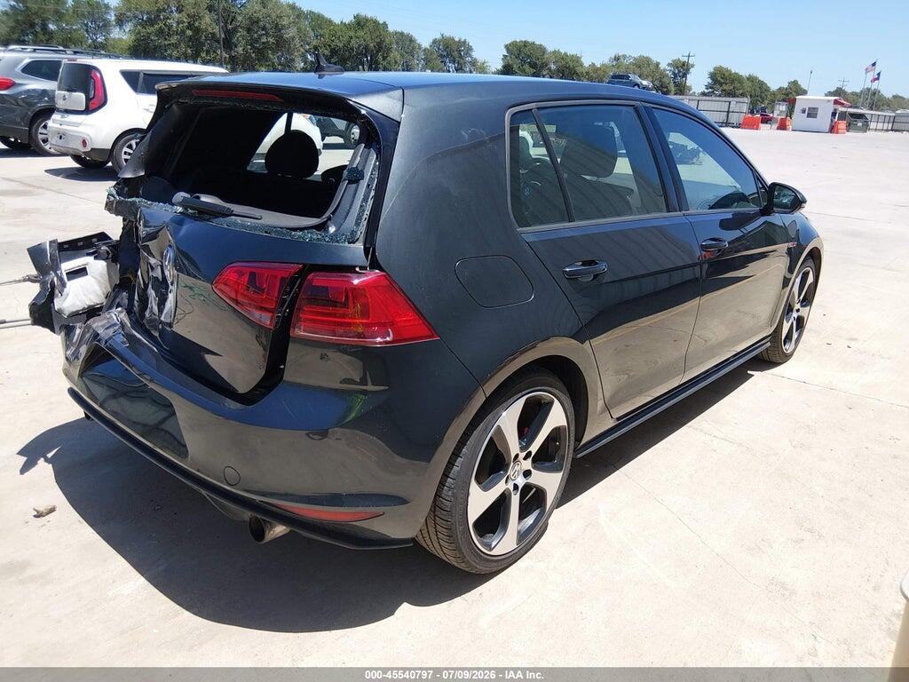 3VW5T7AU4HM025996 2017 VOLKSWAGEN GOLF GTI photo no. 4