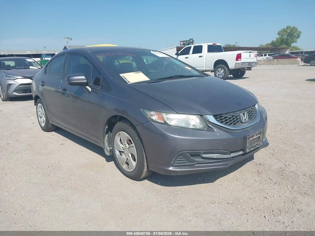 2HGFB2F5XEH528863 2014 HONDA CIVIC photo no. 1
