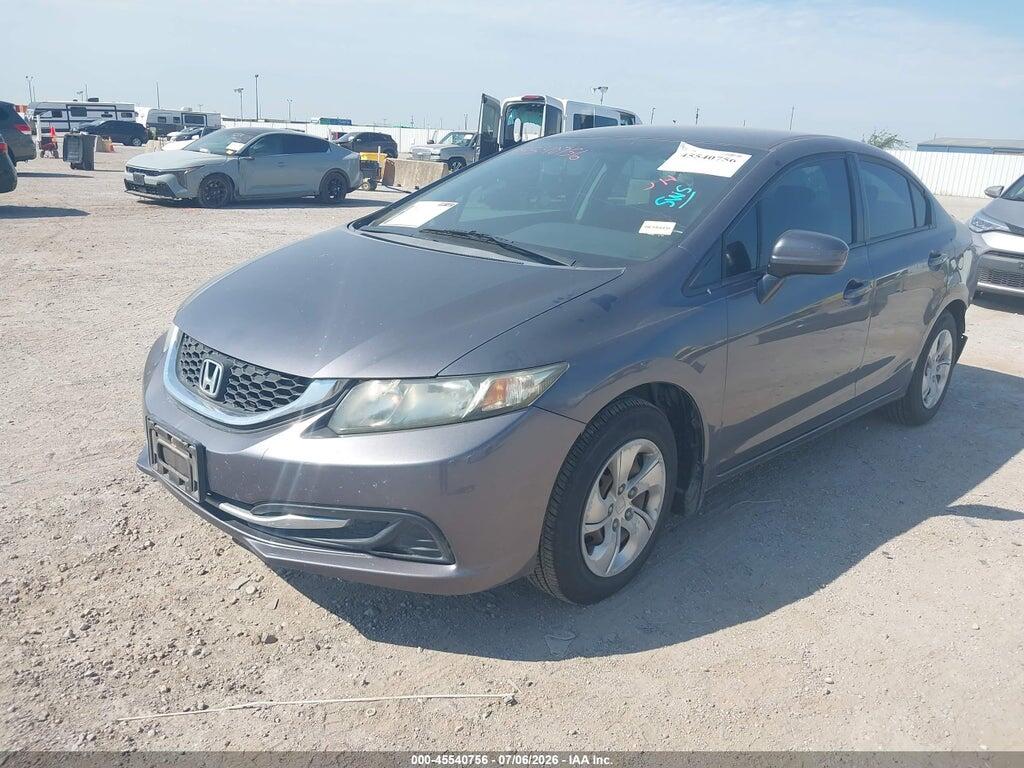 2HGFB2F5XEH528863 2014 HONDA CIVIC photo no. 2
