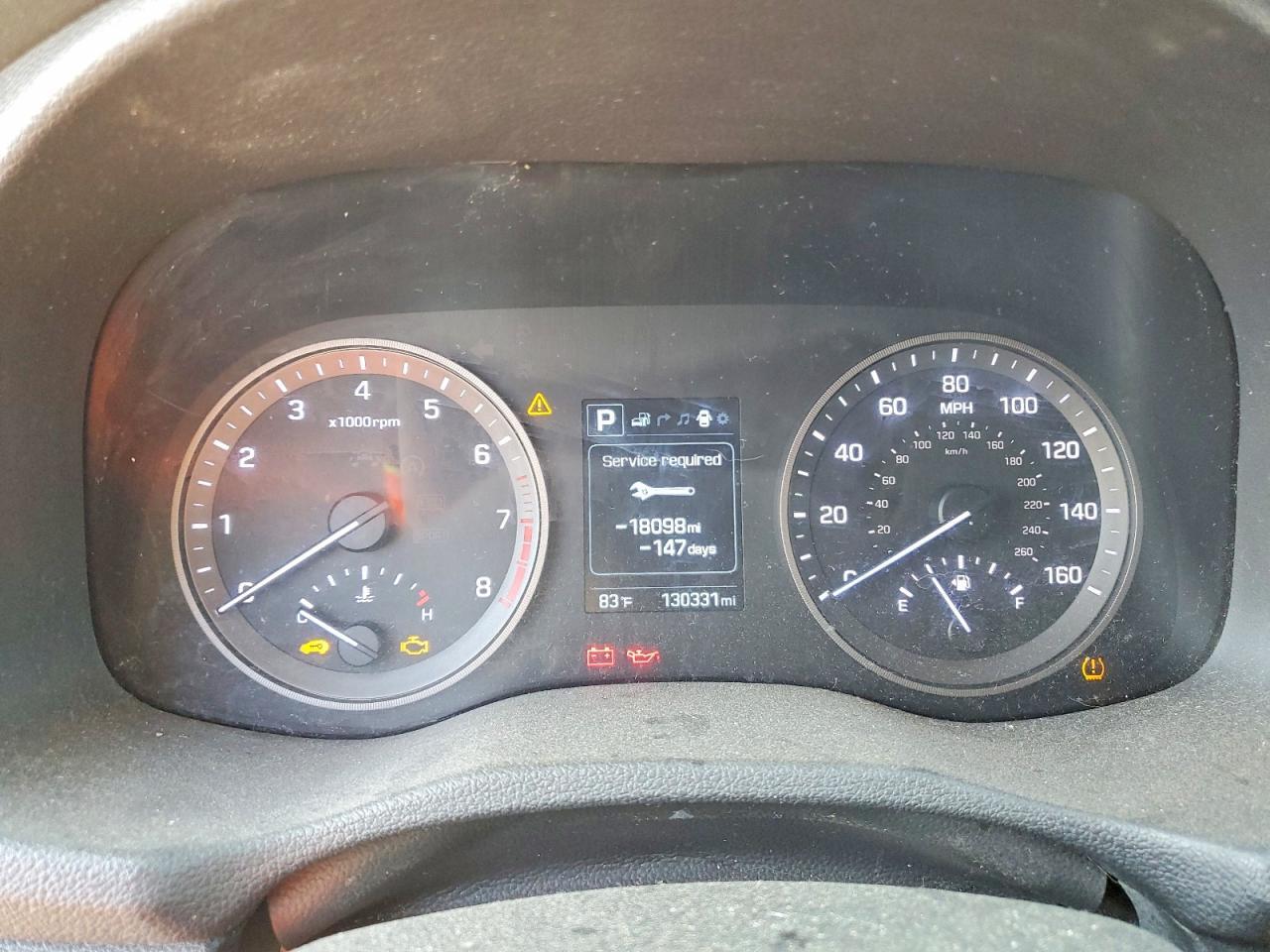2016 HYUNDAI TUCSON LIMITED — Фото 9 из 13