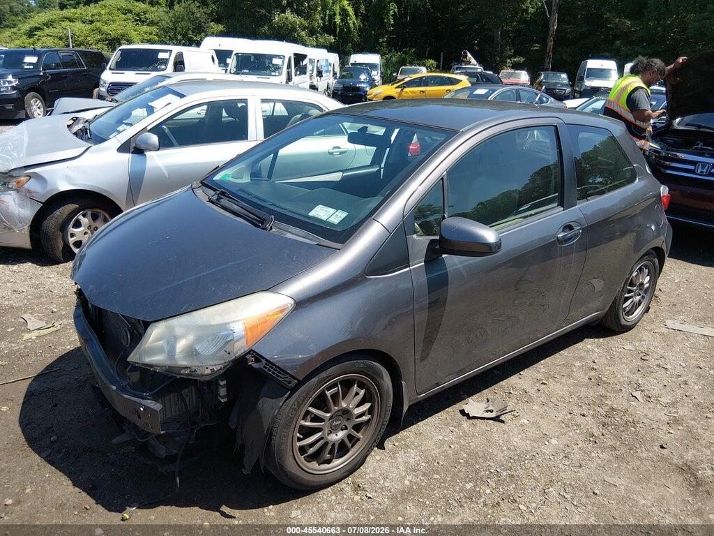 JTDJTUD39DD545796 2013 TOYOTA YARIS photo no. 2