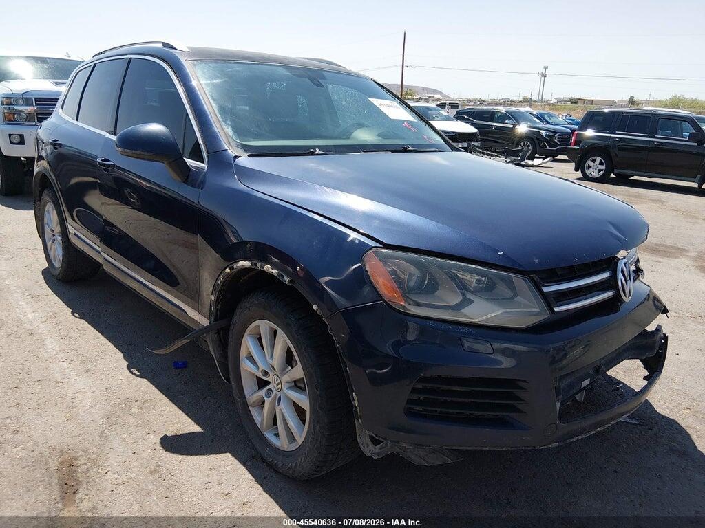 WVGEF9BP6DD009055 2013 VOLKSWAGEN TOUAREG photo no. 1