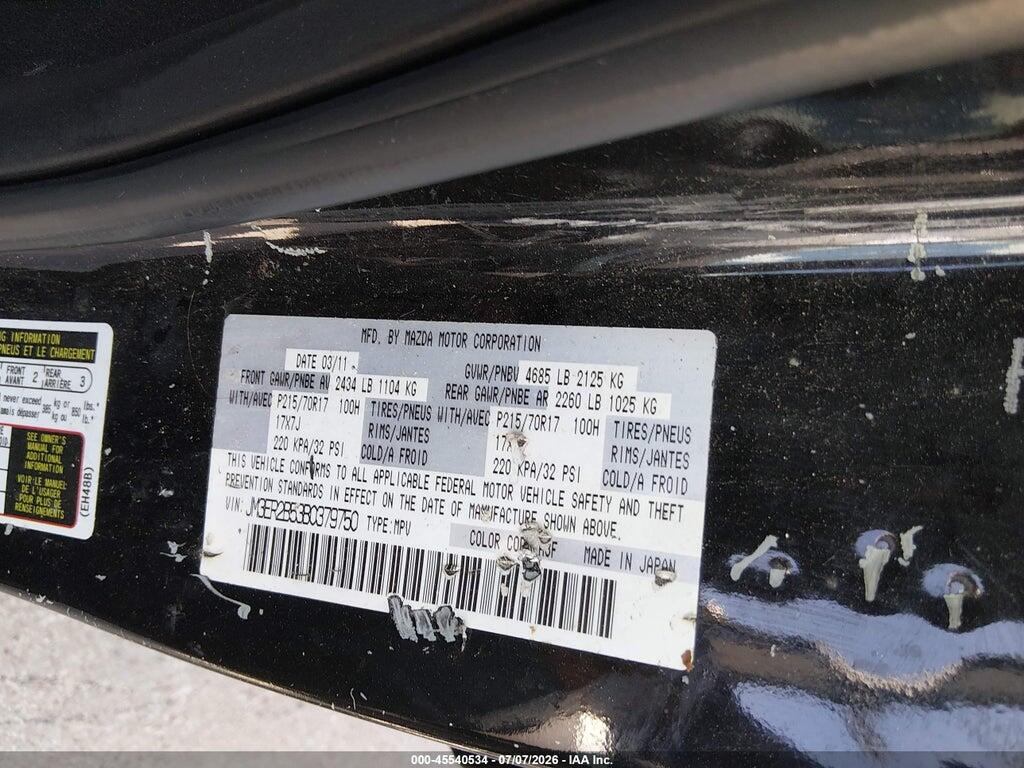 JM3ER2B53B0379750 2011 MAZDA CX-7 photo no. 9