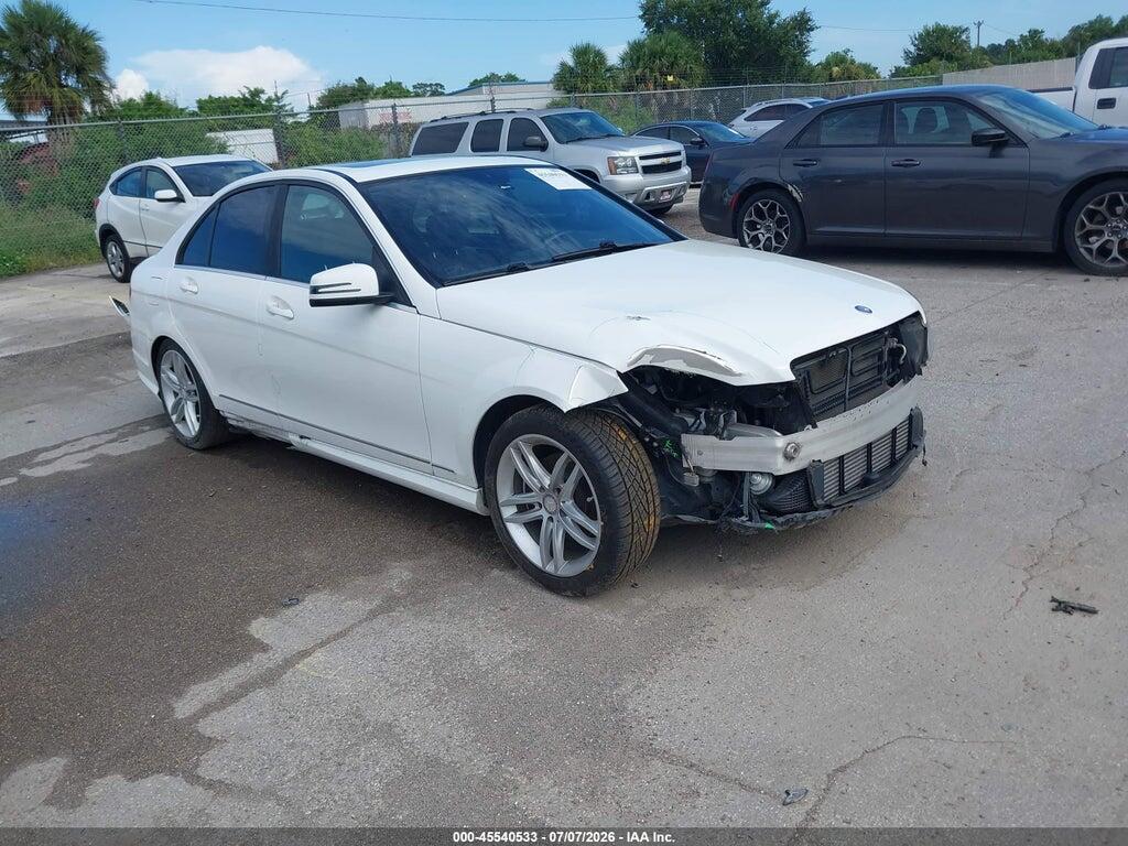 WDDGF4HB0EG253687 2014 MERCEDES-BENZ C 250 photo no. 1