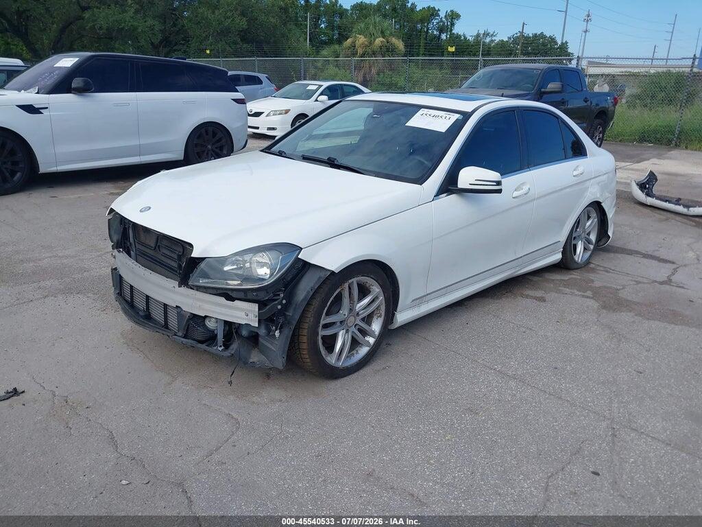 WDDGF4HB0EG253687 2014 MERCEDES-BENZ C 250 photo no. 2