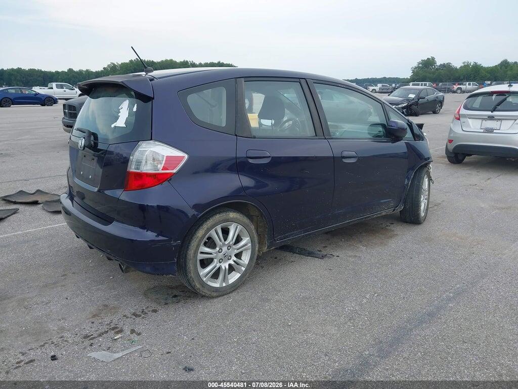 JHMGE8H67AC018534 2010 HONDA FIT photo no. 4